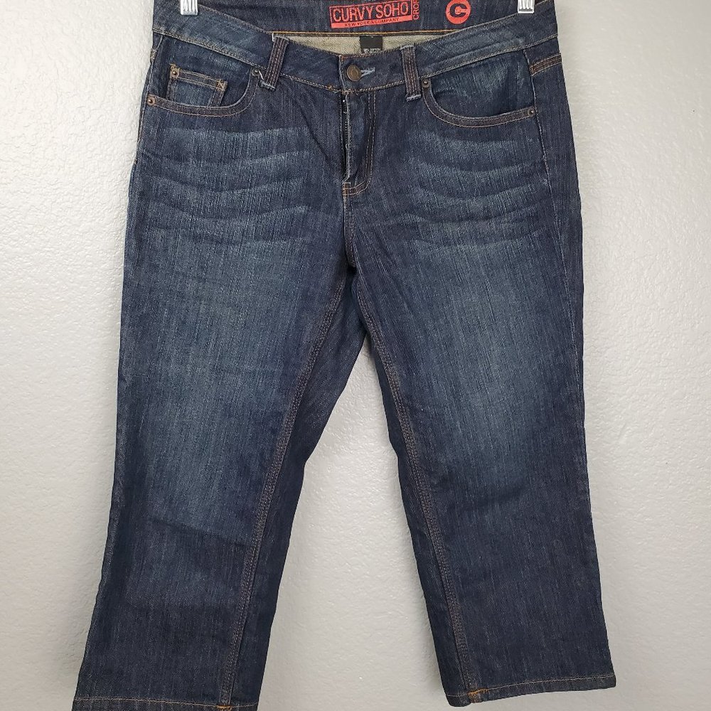 Soho New York & Co.  CURVY Cropped Jeans